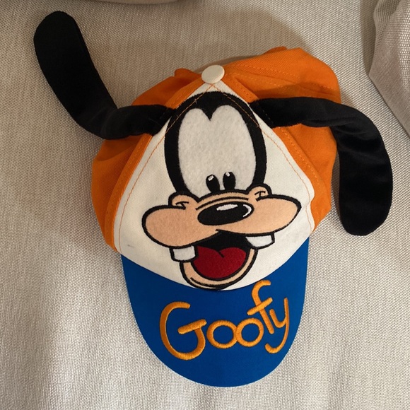 Goofy original cap hat Disney fun 🤩 vacation Halloween one size Velcro back - Picture 5 of 16